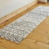 Cream Scandi Nordic Shaggy Runner Rug -Kukoon Rugs Store Florence Etna Cream Lifestyle 1