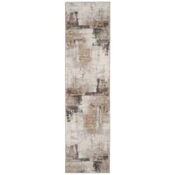 Distressed Abstract Beige Area Rug - Grace 28 Distressed Abstract Beige Area Rug - Grace -Kukoon Rugs Store Hatton grace beige RR overhead for web 4cf343fe 3af4 447a accd 117e31b1dd5e