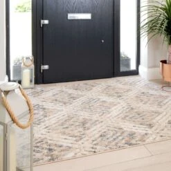 Natural Toned Diamond Hall Runner Rug 11 Natural Toned Diamond Hall Runner Rug -Kukoon Rugs Store Ikaro 20living 20rooms 20rugs 20 111 5B1 5D