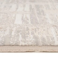 Lustre Gold Woven Print Rug - Eetu -Kukoon Rugs Store Ishbel Eetu 01029 1