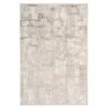 Lustre Gold Woven Print Rug - Eetu -Kukoon Rugs Store Ishbel Eetu 09850 overhead sq 2
