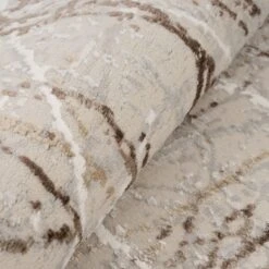 Marble Effect Lustre Rug - Ori -Kukoon Rugs Store Keisa Ori details 01158