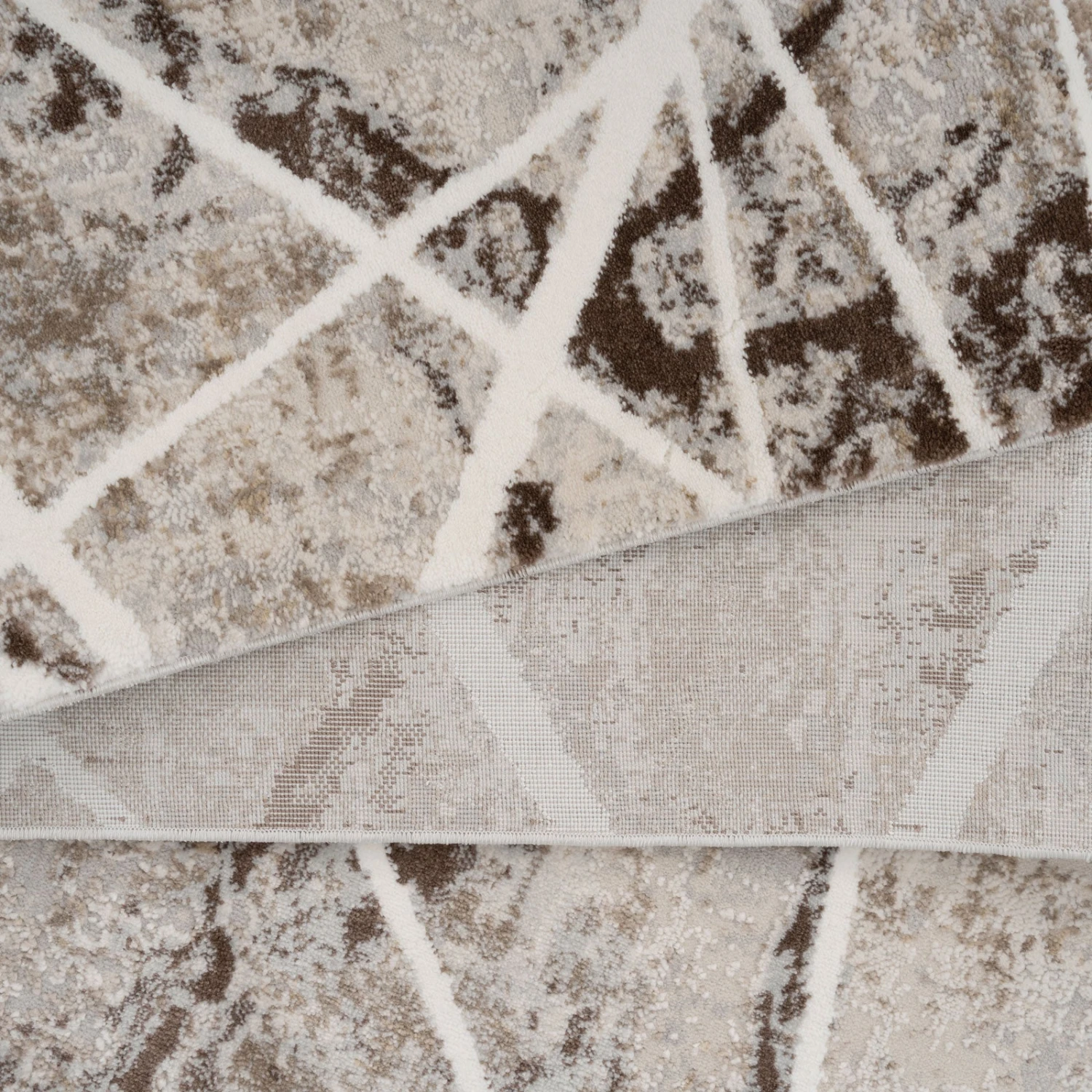 Soft Beige Geometric Rug - Valo 10 Soft Beige Geometric Rug - Valo - Image 8