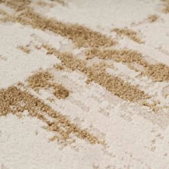 Distressed Brushstroke Beige Rug - Farah 13 Distressed Brushstroke Beige Rug - Farah -Kukoon Rugs Store Ludlow Farah Beige 05543 5B5 5D