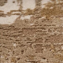 Distressed Brushstroke Beige Runner Rug -Kukoon Rugs Store Ludlow Farah Beige 05550 5B3 5D