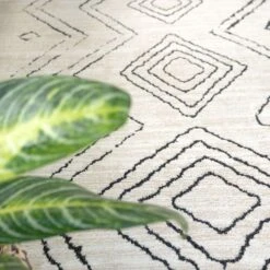 Cosy Soft Underfoot Cream Moroccan Berber Runner Rug -Kukoon Rugs Store Medini 20Cream 20Shaggy 20Rug 20 73 5B5 5D