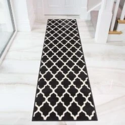 Black Moroccan Trellis Living Room Rug -Kukoon Rugs Store Milan 1799 BO11 Room Black Trellis Living Room Rug 2jpg 5B5 5D