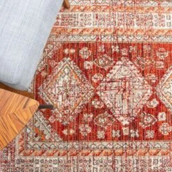 Red Traditional Kilim Living Room Rugs 9 Red Traditional Kilim Living Room Rugs -Kukoon Rugs Store Milan 3218 SO55 Room Red Orange Traditional Warm Living Room Rugjpg 5B1 5D