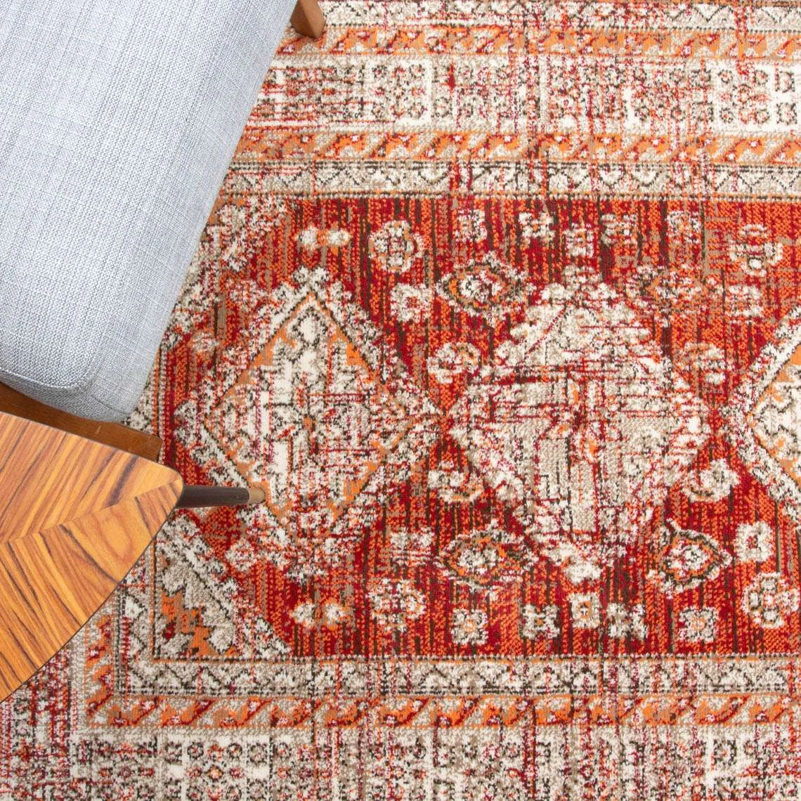 Red Traditional Kilim Living Room Rugs 5 Red Traditional Kilim Living Room Rugs - Image 3