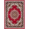 Red Traditional Medallion Living Room Rug 1 Red Traditional Medallion Living Room Rug -Kukoon Rugs Store Milan 4480 RO55 Straight On Red Traditional Medallion Living Room Rug 2