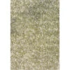 Mottled Dark Green Shaggy Rug For Living Room -Kukoon Rugs Store Murano Dark Green Straight On Mottled Shaggy Living Room Rug