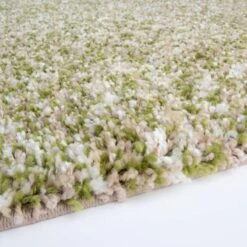 Mottled Mossy Fern Green Shaggy Rug 11 Mottled Mossy Fern Green Shaggy Rug -Kukoon Rugs Store Murano Fern Green Angle Mottled Shaggy Living Room Rug 4 5B2 5D