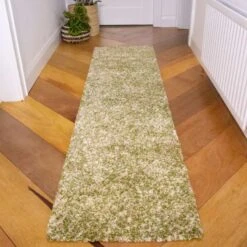 Mottled Mossy Fern Green Shaggy Rug 12 Mottled Mossy Fern Green Shaggy Rug -Kukoon Rugs Store Murano Fern Green Angle Mottled Shaggy Living Room Rug 4 5B3 5D