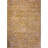 Mustard Soft Shaggy Living Room Rug