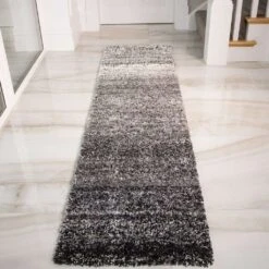 Super Soft Black Stripe Shaggy Bedroom Rug 12 Super Soft Black Stripe Shaggy Bedroom Rug -Kukoon Rugs Store Murano Stripe Black Room Thick Soft Cosy Cream Dark Grey Warm Cheap Affordable Great Price Shaggy Grey Trellis Scandi Hygg zpswgvkdlqt 5B3 5D