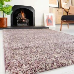 Rich Purple Mottled Shaggy Hall Runner Rug -Kukoon Rugs Store Murano 20Runer 20hall 20rugs 20 25 5B1 5D