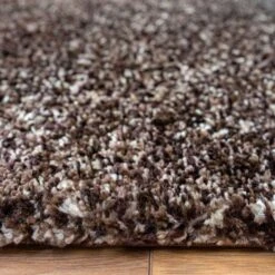 Brown Mottled Shaggy Hall Runner Rug 11 Brown Mottled Shaggy Hall Runner Rug -Kukoon Rugs Store Murano 20baba 20 47 5B3 5D