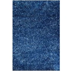 Navy Mottled Shaggy Hall Runner Rug -Kukoon Rugs Store Murano 20baba 20 93 5B5 5D