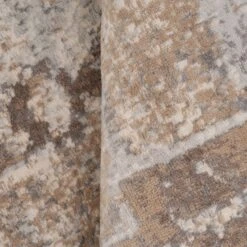 Traditional Distressed Chic Beige Area Rug -Kukoon Rugs Store Oscar Demelza Beige 08449 copy