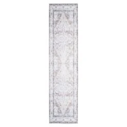 Flatwoven Washable Vintage Ivory Area Rug - Margot -Kukoon Rugs Store Renuu margot RR overhead 06962 34ae733d a086 4edc a22e a9bdd299fd0f