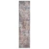Washable Distressed Copper Blue Runner - Tobin -Kukoon Rugs Store Renuu tobin RR 00160 overhead sq ce41adf1 f981 46af 8722 942088d30a6b