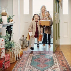 Flatwoven Washable Indoor Doormat - Faro -Kukoon Rugs Store Renuu Faro Room web 3