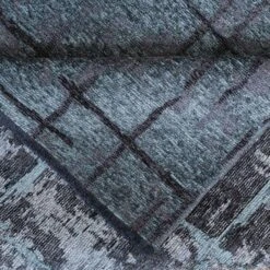 Reversible Distressed Light Blue Rug - Maze -Kukoon Rugs Store Reversible 20Living 20Room 20Rug 20 199 5B2 5D