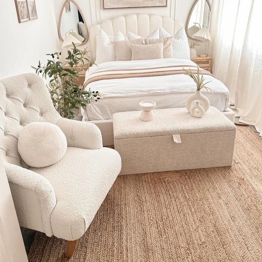 Natural Rustic Braided Jute Rug - Althea 3 Natural Rustic Braided Jute Rug - Althea - Image 2