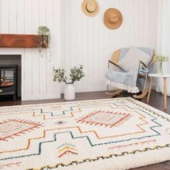Super Soft Aztec Berber Shaggy Runner Rug -Kukoon Rugs Store TRAVELLER 20hall 20runner 20rugs 20 67 5B5 5D
