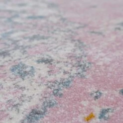 Distressed Pink Medallion Runner Rug -Kukoon Rugs Store Topaz 20carved 20soft 20living 20room 20rug 20 69 5B4 5D