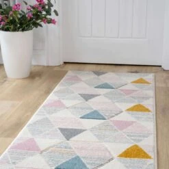 Pastel Pentagon Hallway Runner Rug -Kukoon Rugs Store Topaz 20carved 20soft 20living 20room 20rug 20 83 5B4 5D