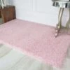 Baby Pink Shaggy Rug -Kukoon Rugs Store Vancouver Baby Pink Donnas 1 zpswto8hgqn