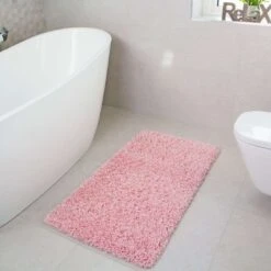 Baby Pink Shaggy Runner Rug -Kukoon Rugs Store Vancouver Baby Pink Runner Angle zpsvzitbvja 5B5 5D