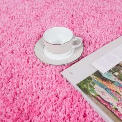 Barbie Pink Shaggy Rug -Kukoon Rugs Store Vancouver Barbie Pink Donnas 1 zpsrqryhtjr 5B3 5D