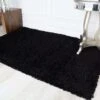 Super Soft Black Shaggy Rug -Kukoon Rugs Store Vancouver Black Donnas 1 zpsxryx2ux6