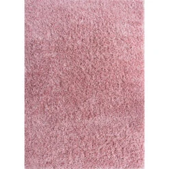 Blush Pink Shaggy Rug