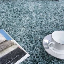 Duck Egg Shaggy Rug -Kukoon Rugs Store Vancouver Duck Egg Donnas 1 zps6y4jvwfd 5B2 5D