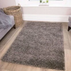 Grey Shaggy Rug -Kukoon Rugs Store Vancouver Grey Donnas 1 zpspelghlg6 5B1 5D
