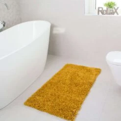 Soft Yellow Ochre Shaggy Rug 13 Soft Yellow Ochre Shaggy Rug -Kukoon Rugs Store Vancouver Ochre Donnas 1 zpsbp8tveb0 5B3 5D