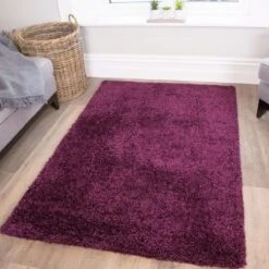 Plum Shaggy Living Room Rug -Kukoon Rugs Store Vancouver Plum Donnas 1 20 20Copy zpsemdnbreh 5B2 5D