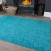 Super Soft Teal Blue Shaggy Rug 1 Super Soft Teal Blue Shaggy Rug -Kukoon Rugs Store Vancouver Teal Donnas 2 20 20Copy zpspkvlngbs
