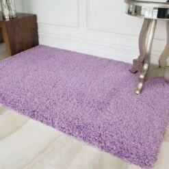 Violet Round Circle Shaggy Rug -Kukoon Rugs Store Vancouver Violet Donnas 1 zps4eqjuxp2