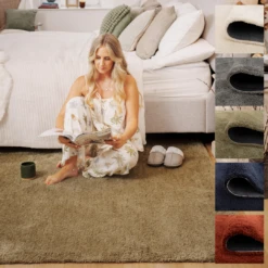 Premium Shaggy Rug - Choose Your Colour