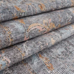 Soft Washable Blue Bathroom Mat - Clara -Kukoon Rugs Store Washable Clara detail 17 1