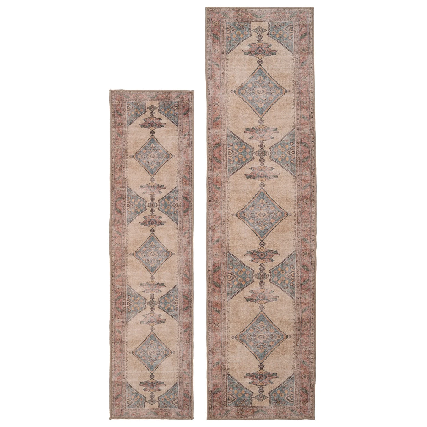 Soft Washable Multicolour Moroccan Runner - Coralie 11 Soft Washable Multicolour Moroccan Runner - Coralie - Image 9