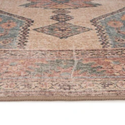 Soft Washable Moroccan Doormat - Coralie -Kukoon Rugs Store Washable Coralie detail 03 1