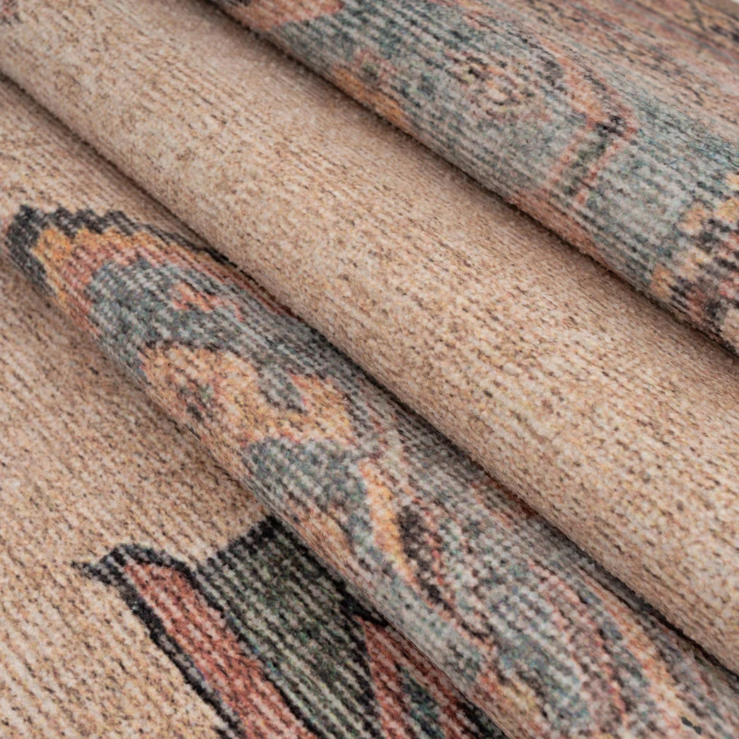 Soft Washable Multicolour Moroccan Runner - Coralie 8 Soft Washable Multicolour Moroccan Runner - Coralie - Image 6