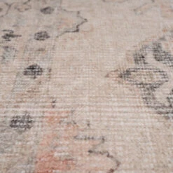 Soft Washable Cream Doormat - Elnora -Kukoon Rugs Store Washable Elnora detail 07