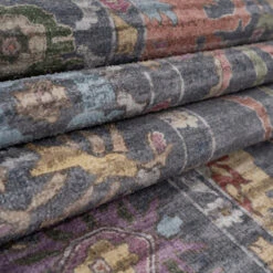 Soft Washable Wildflower Runner - Francine -Kukoon Rugs Store Washable Francine detail 22 2