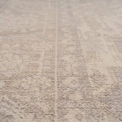 Soft Washable Vintage Beige Rug - Mariana -Kukoon Rugs Store Washable Marianna detail 08 1